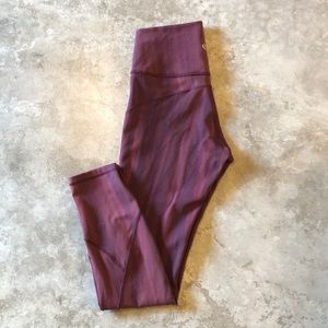 Lululemon In Movement tight 25”